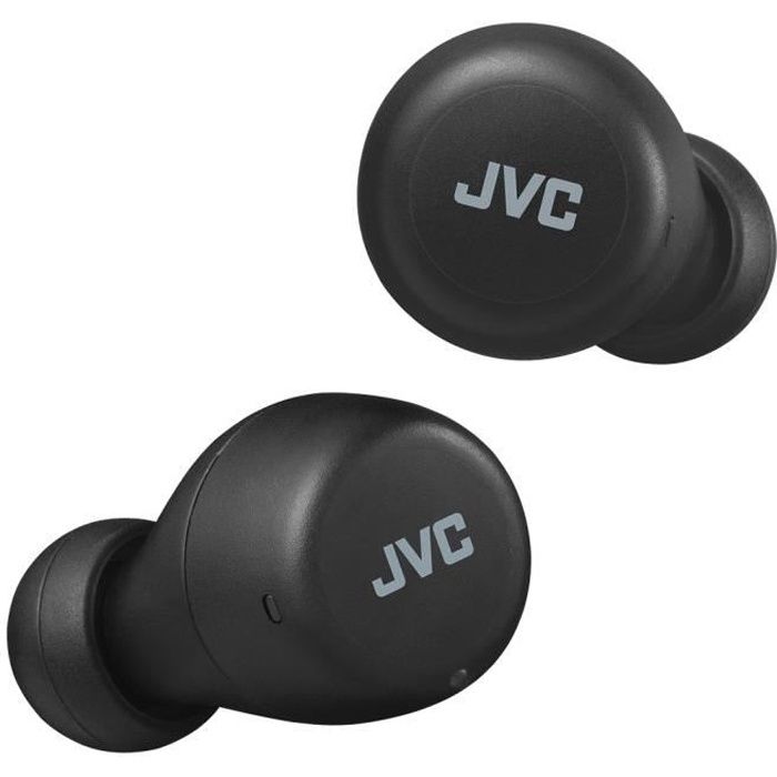 JVC True Wireless Gumy Mini Écouteurs Intra-Auriculaires Bluetooth HA-A5T Couleur Noire