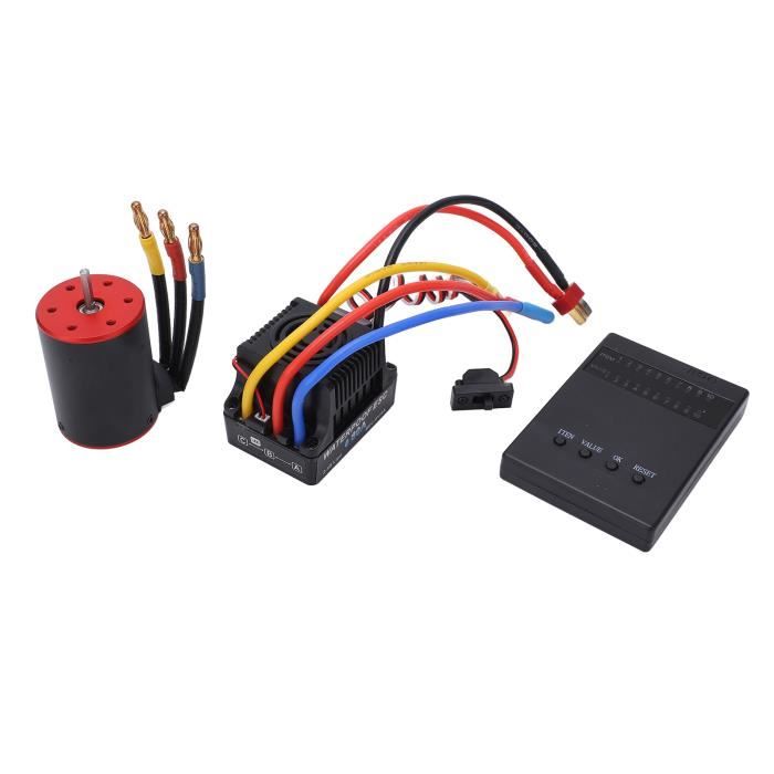 Moteur sans balais KEENSO 4P 3650 3100KV T prise mâle, pour accessoires de voiture 1/10 RC, avec