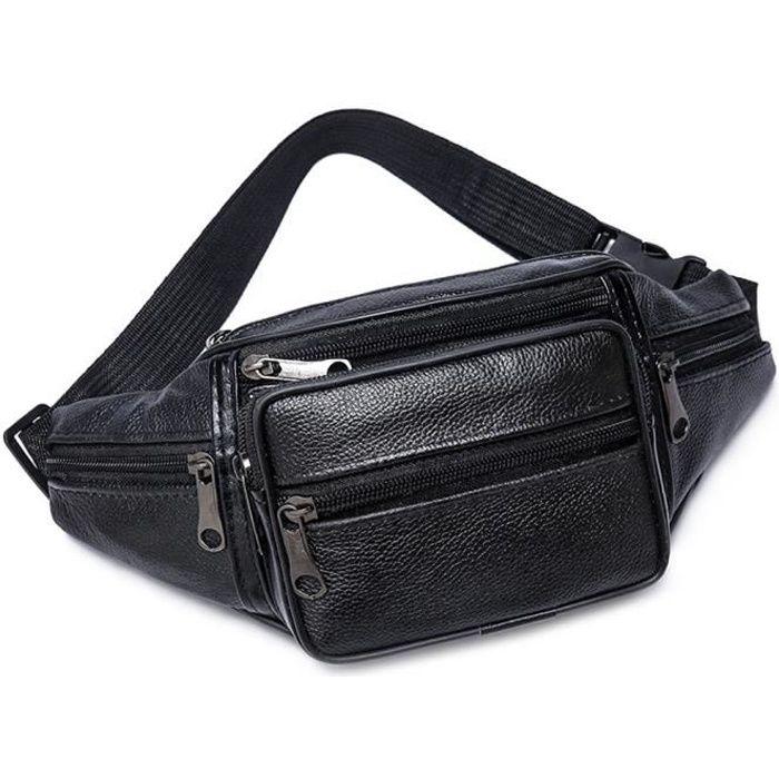 Sac banane, ventre banane pour hommes femmes taille femme Fanny tte - Type  BLACK - Cdiscount Bagagerie - Maroquinerie