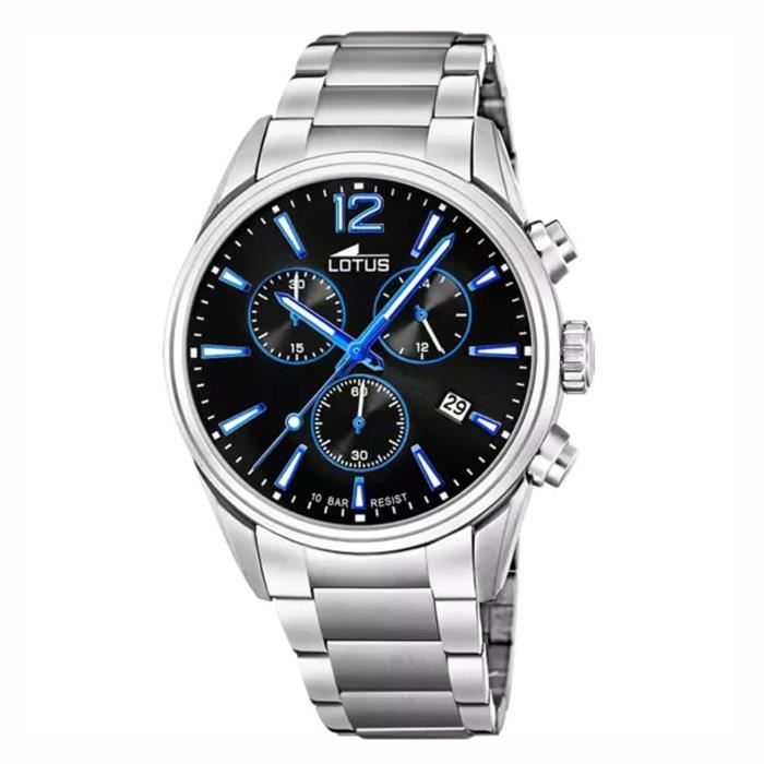 Montre - LOTUS - Montre Lotus cadran noir - Bracelet