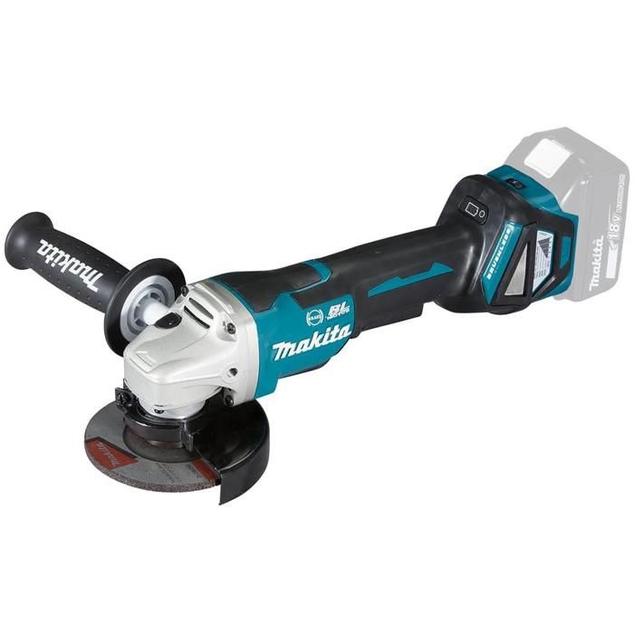 Makita DGA467ZJ Meuleuse d'angle Brushless 18V LXT 115 mm Machine seule en MAKPAC - vue 2