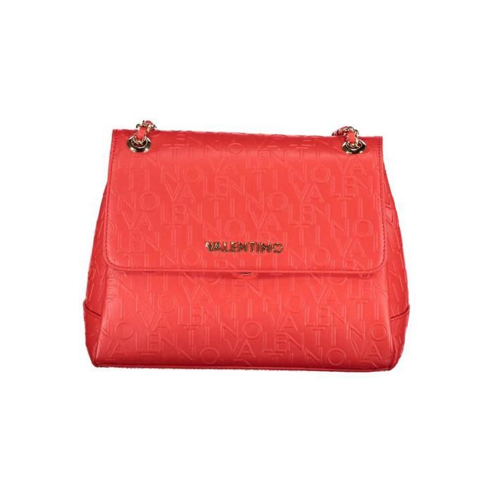 Sac à épaule VALENTINO Relax Flap Bag Rouge 100