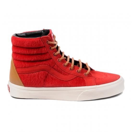 vans old skool blanche et rouge
