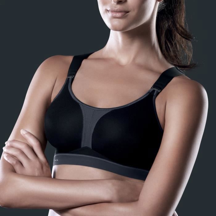 Soutien-Gorge Sport ANITA Active DynamiX Star Noir Anthracite