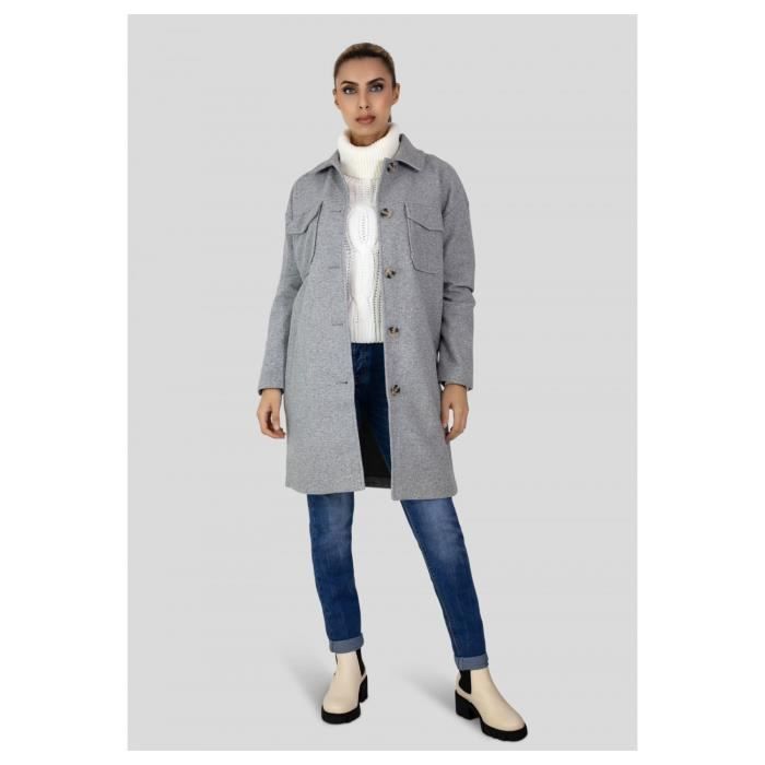 Cardigan Pingouin (Penguin) - Gris - Taille Petit (S) - Boutonné - Neuf (Sans Étiquette)