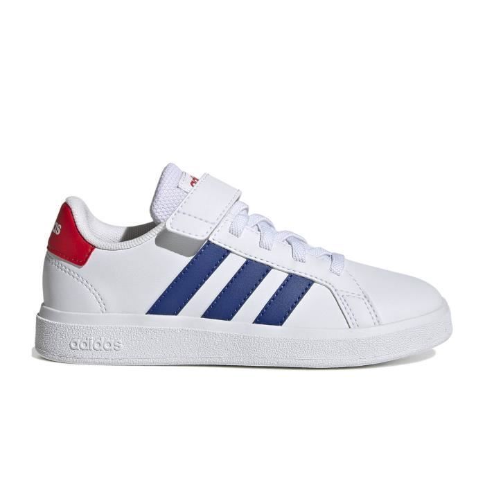 Chaussures de tennis pour enfant Adidas Grand Court 2.0 El K Blanc Classics Blanc Cdiscount Sport