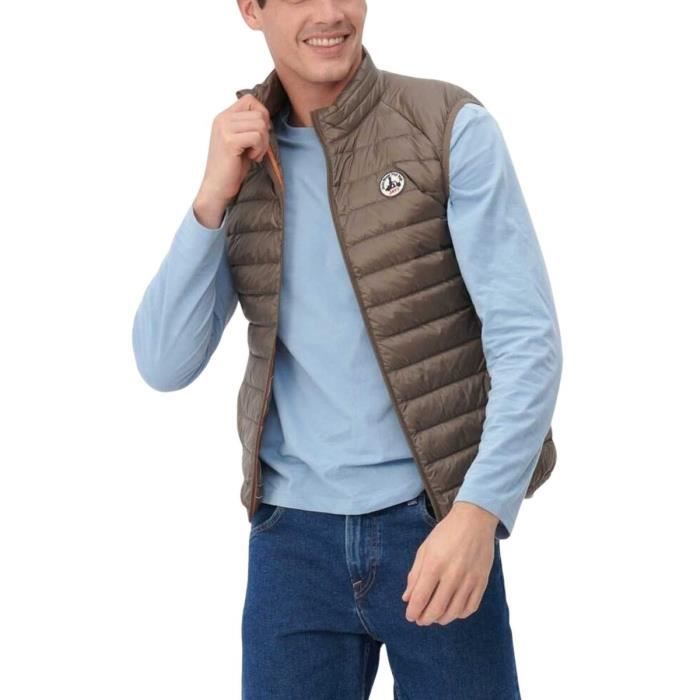 Doudoune Sans Manche Jott Tom Marron Homme Beige Cdiscount Pret a Porter