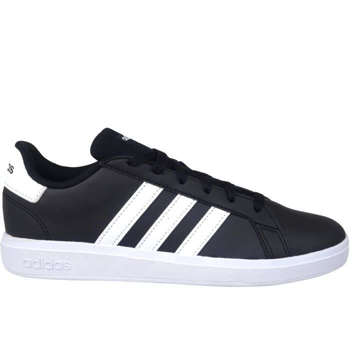 Chaussures ADIDAS Grand Court 20 K Noir Mixte Enfant Basket ball Multisport Indoor Noir Cdiscount Sport