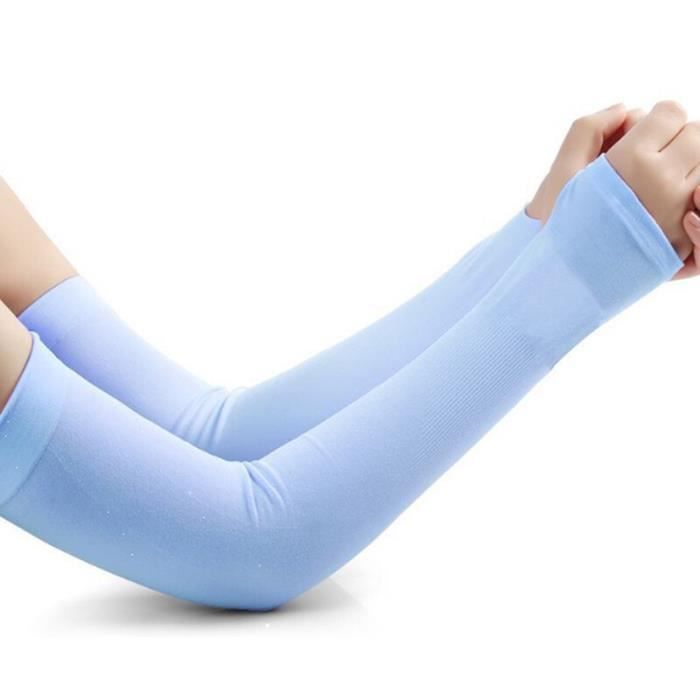 Lot 14 Paires Manchons Bras Enfants Protection Solaire - Compression Respirante Basketball