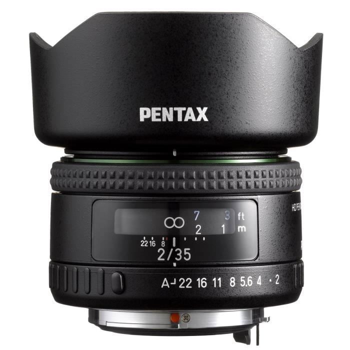 Pentax HD-FA 35mm f/2 - Objectif standard plein format avec revêtement haute qualité pour reflex Pentax (monture KAF) ( Catégorie :