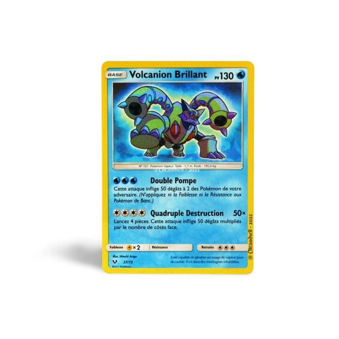 Collectible Card Games 50 Cartes Pokemon Fr Neuf Sans Double 1 Brillante Toys Hobbies
