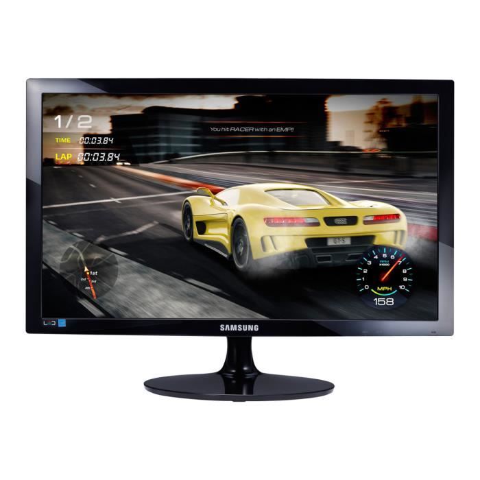 Vente Ecran PC Samsung SD300 Series S24D330H - Écran LED - 24" - 1920 x 1080 Full HD (1080p) - TN - 250 cd-m² - 1000:1 - 1 ms - HDMI, VGA pas cher Vente Ecran PC Samsung SD300 Series S24D330H - Écran LED - 24" - 1920 x 1080 Full HD (1080p) - TN - 250 cd-m² - 1000:1 - 1 ms - HDMI, VGA pas cher