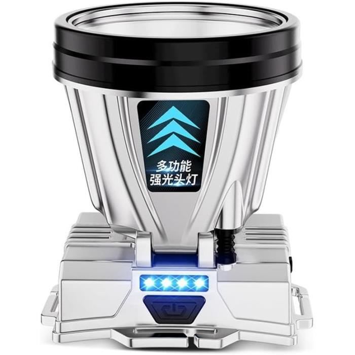 Phare Rechargeable MIGHTY X-POWER 500 - LED Puissante, Avec Batterie - Idéal Camping, Randonnée - Neuf