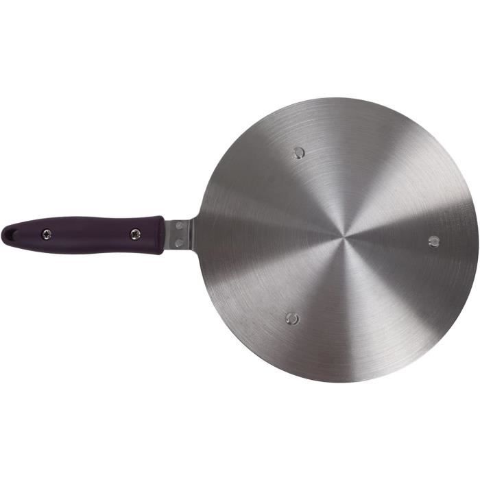 Plaque Diffuseur De Chaleur Pour Induction - Acier Inoxydable, Permet D'utiliser Casseroles En Verre - Taille 12,3 Cm à 23 Cm