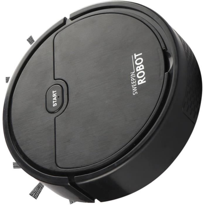 Mini Ventilateur USB Robot - Noir - 2 Vitesses - Alimentation Batterie