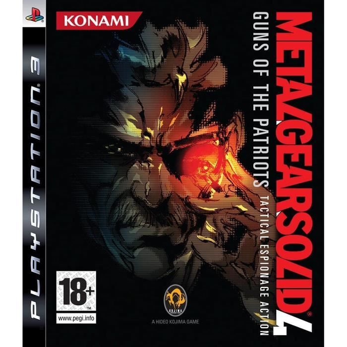 Sony Metal Gear Solid 4 : Guns Of The Patriots