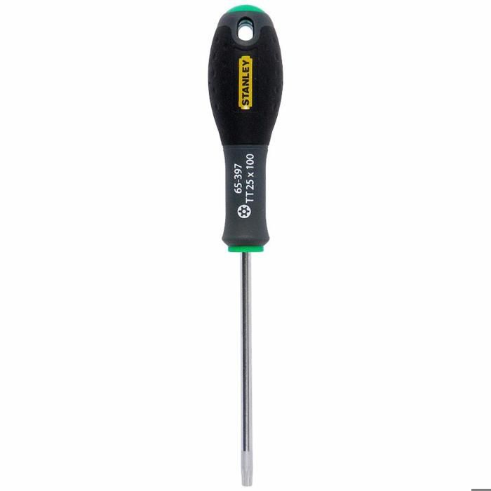 Tournevis Torx STANLEY FatMax TT25 x 100mm Résistant et Ergonomique