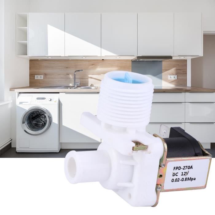 Électrovanne Eau 3 Voies 220V G3/4 - Normalement Fermée Pour Machine à Laver, Lave-Vaisselle Et Arrosage
