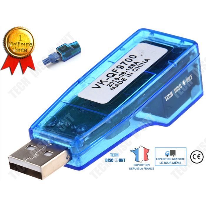 Carte réseau USB TD® Plug in direct Haute compatibilité Lecture stable ...