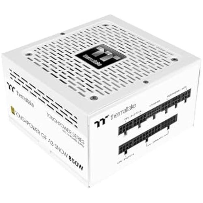 Thermaltake - Toughpower GF A3 Snow 850W - ATX 3.0-80+ Gold - Alimentation PC modulaire