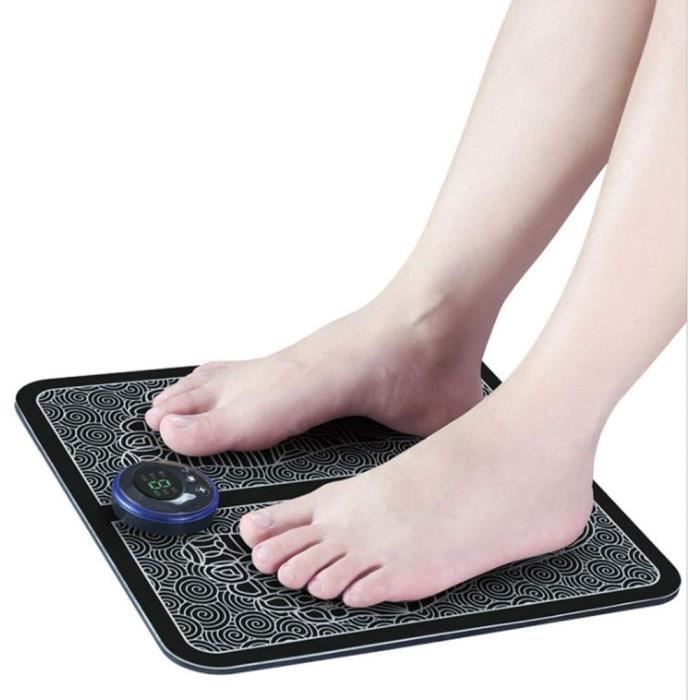 Tapis De Massage Par Électrostimulation FISHTEC - 6 Modes, 9 Intensités, Télécommande - 5