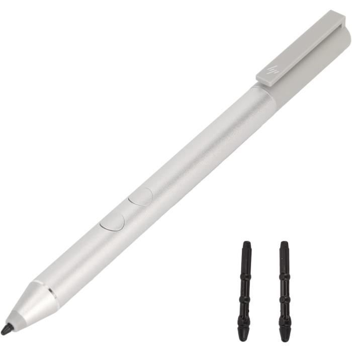 Stylet Actif Compatible HP Envy X360 Pavilion Spectre X360 - Stylo Numérique 4096 Niveaux Pression Noir