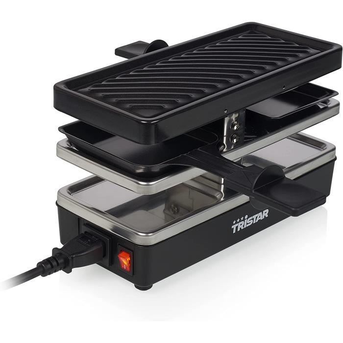 Appareil à Raclette Blanc 2 Personnes DOC156W - Appareil à raclette BUT