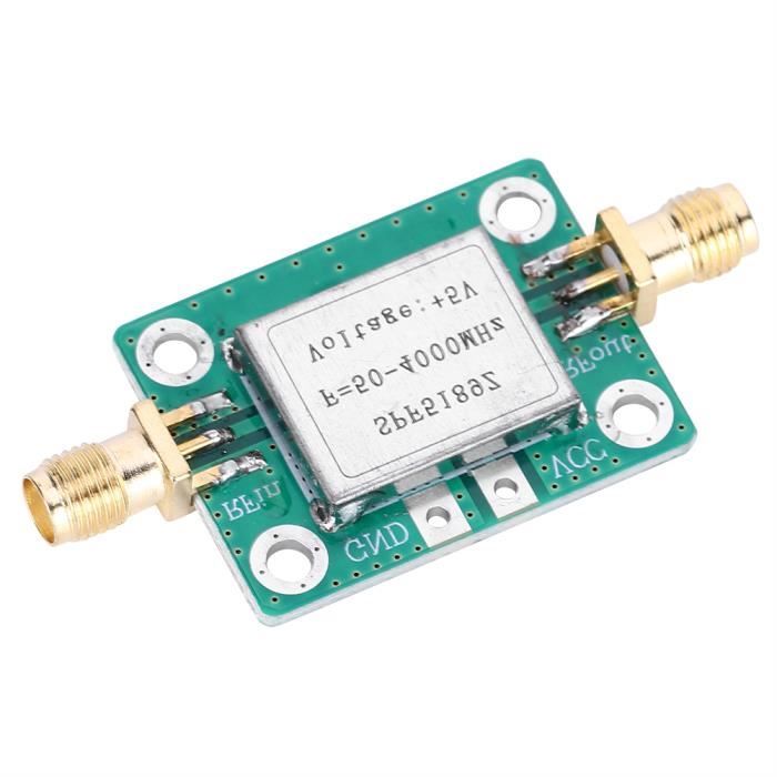 Module Ampli LNA Large Bande 50kHz-150MHz, Très Faible Bruit, Pour SDR Et Radio HF - Alim Par Bias Tee Ou USB