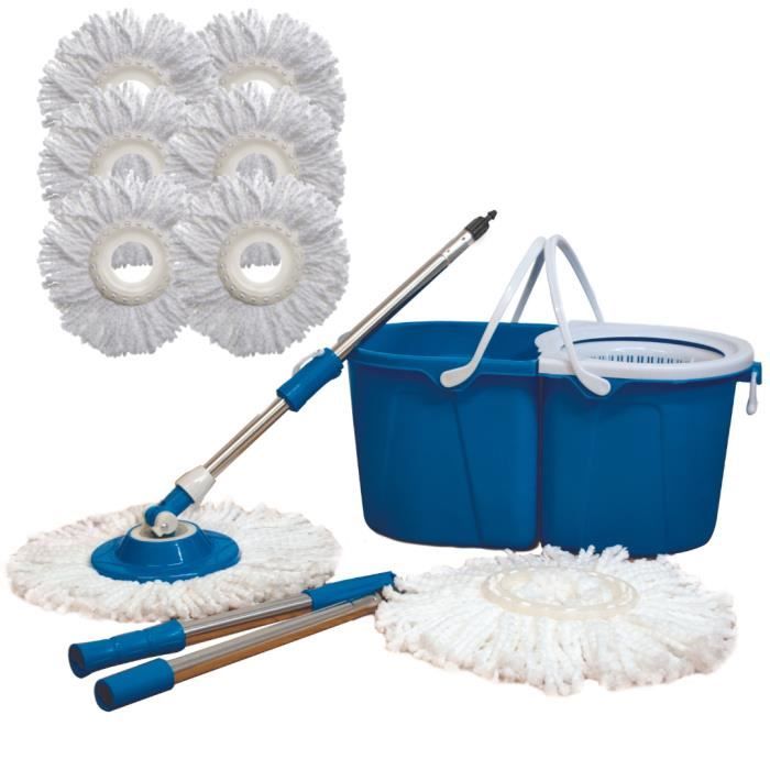 Balai Plat Avec Essorage Pour Sols SPONTEX EXPERT