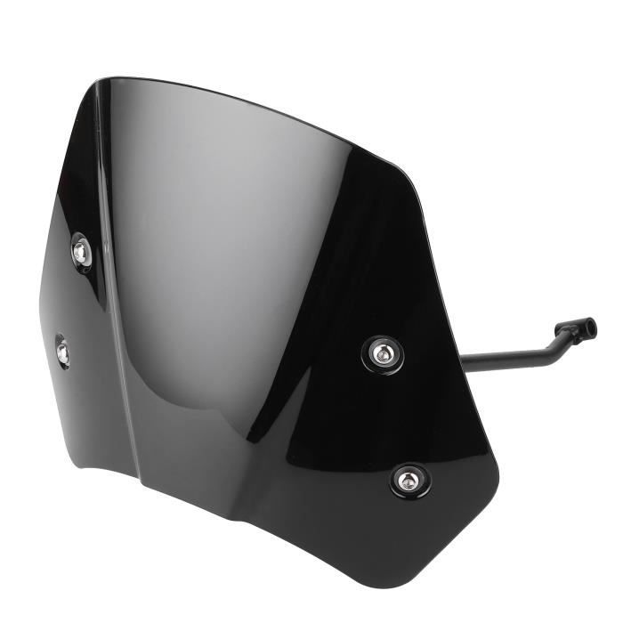 Déflecteur Pare-Brise Moto Yctze - Universel, Ajustable En ABS Transparent - Améliore Protection Vent