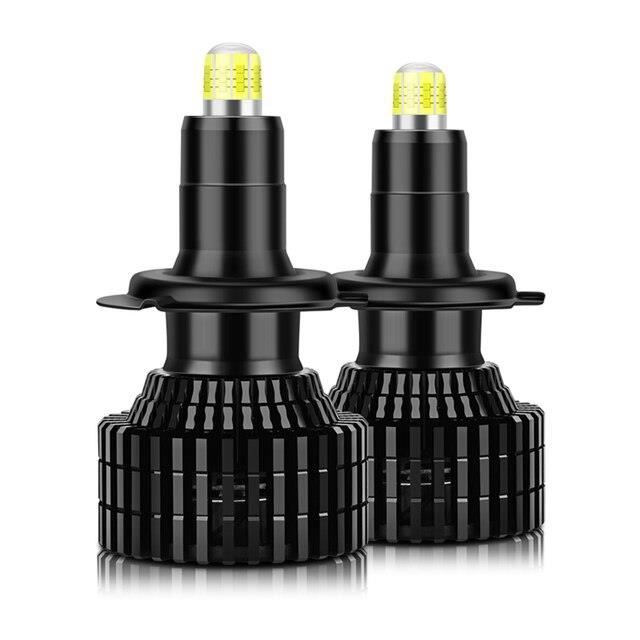 Ampoule HB3 Led, 200W 30000LM 6000K Lumière trois couleurs CSP LED kit de  conversion de phare, IP67 étanche, plug and play,pack de 2 - Cdiscount  Maison