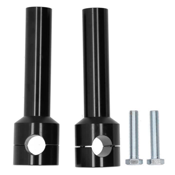 Rehausseurs De Guidon Pour Moto Guzzi V7 (2014-2024) Et V85 TT (2020-2024) - Collier En Alliage 22mm, Noir