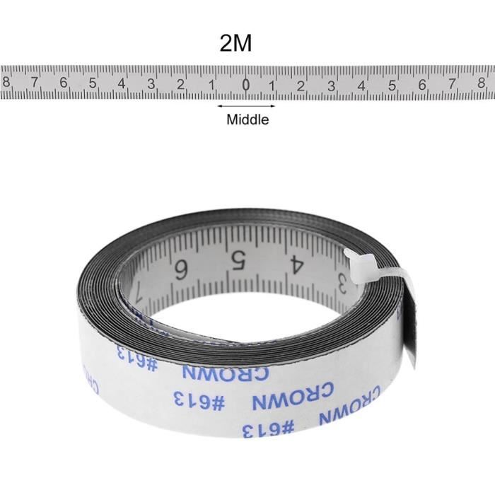 Mètre ruban en acier à ressort de précision de haute qualité 2m-3m