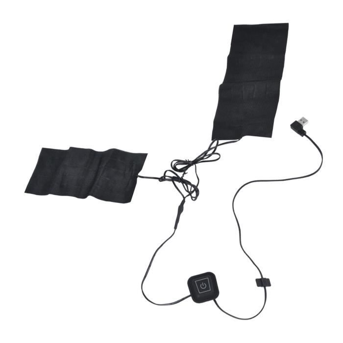 Coussin Chauffant Voiture USB - Chauffage Rapide 3 Min, 3 Niveaux - Antidérapant, Universel Siège Avant - Cadeau Conducteur - 3