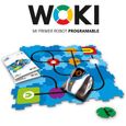 Woki, Jouet Robot Programmable Coleur, Jeu Educatif Enfant, Jouets Garçons, Cadeau Garcon 5 Ans, Robot Intelligent, Musique A75-1