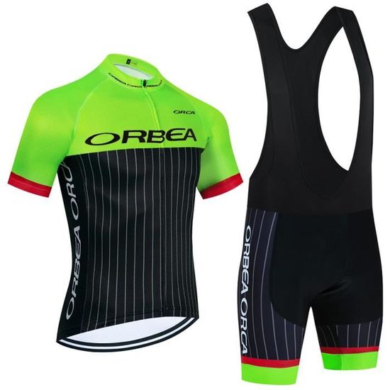 Ensemble short en jersey M Lanka KKER Maillot de cyclisme ORBEA ORCA pour homme bas de velo shorts trem Cdiscount Sport
