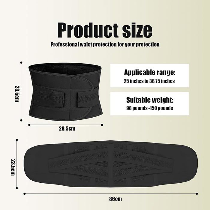 Yesimola Ceinture Post-Accouchement Élastique Gaine Abdominale Reglable pour Femme