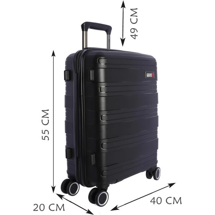 Colonel Tapioca Colonel Tapioca - Valise De Voyage Cabine - Valise Cabine 55 X 40 X 20 ...