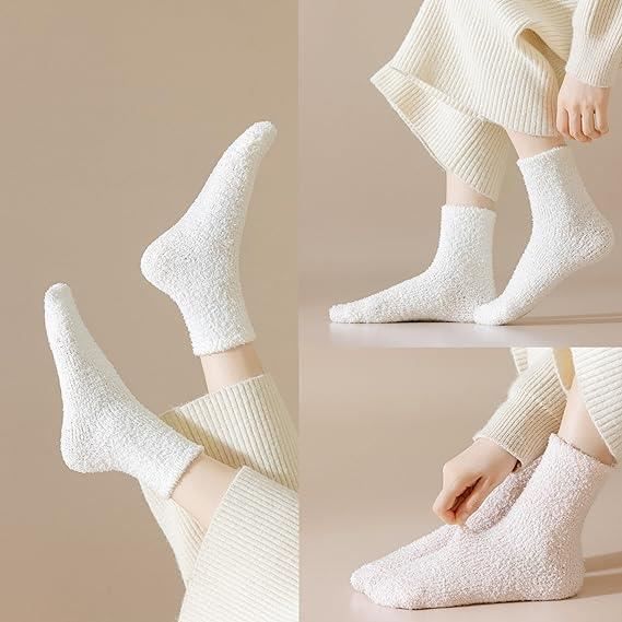 Chaussette chaude hiver femme on sale