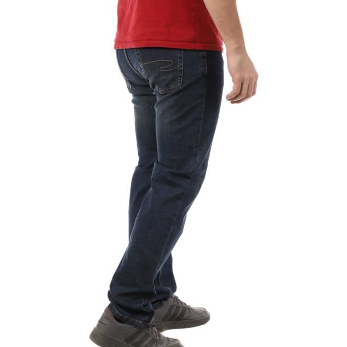 Jean bleu foncé deals homme