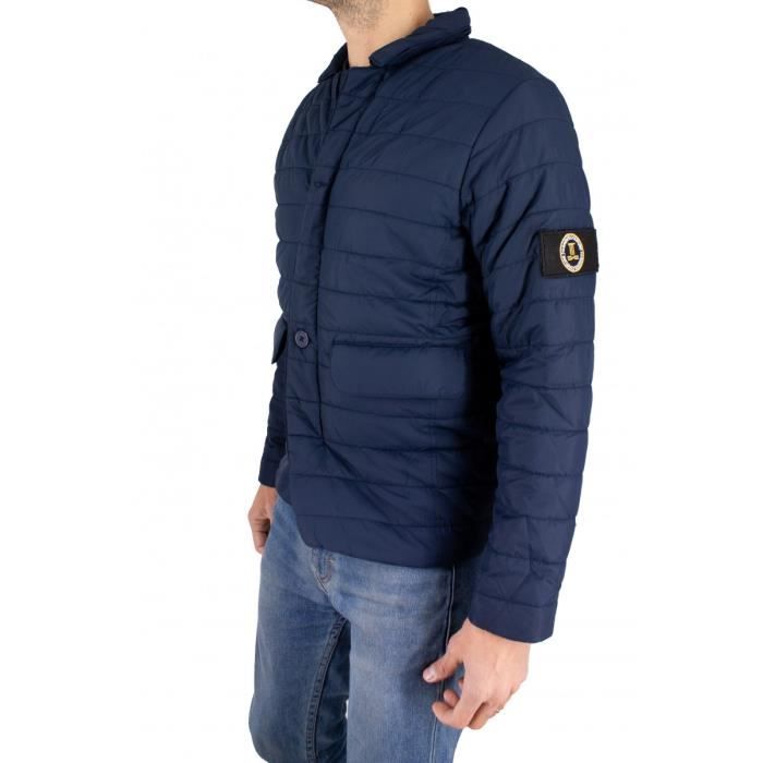 Doudoune Torrente Couture Homme Bleu Marine Manches longues