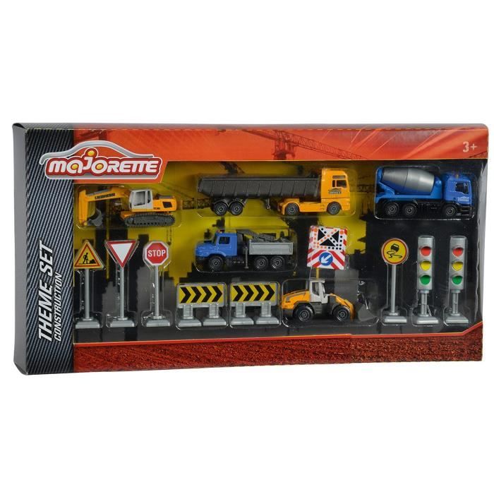 Majorette construction shop set