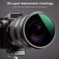K&F Concept Filtre Polarisant CPL 67mm Nano-X MRC HD Super Mince Multicouche pour Objectif Appareil Photo Caméra Reflex Numérique-2