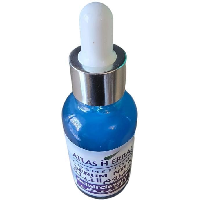 Sérum Visage Nila Naturel à L'Indigo - Hydratant, Anti-Âge, Réparateur Pour Peaux Sèches