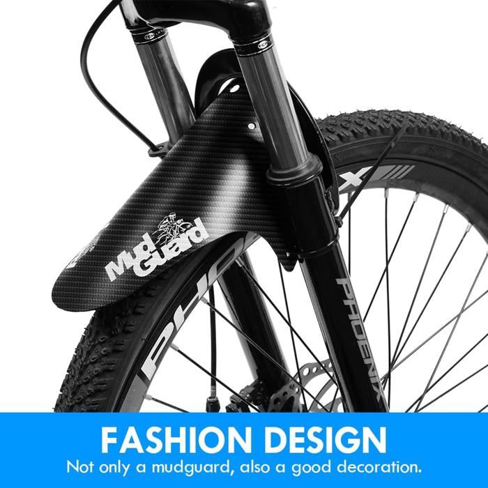 Garde-Boue de Vélo, Lot de Garde-Boue Avant et Arrière pour VTT