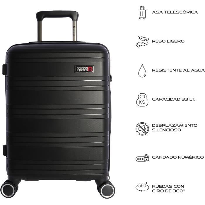 Colonel Tapioca Colonel Tapioca - Valise De Voyage Cabine - Valise Cabine 55 X 40 X 20 ...