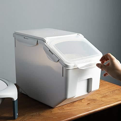Boîte De Rangement Hermétique 10 Kg Pour Riz Et Céréales – Fenêtre Visuelle, Anti-insectes