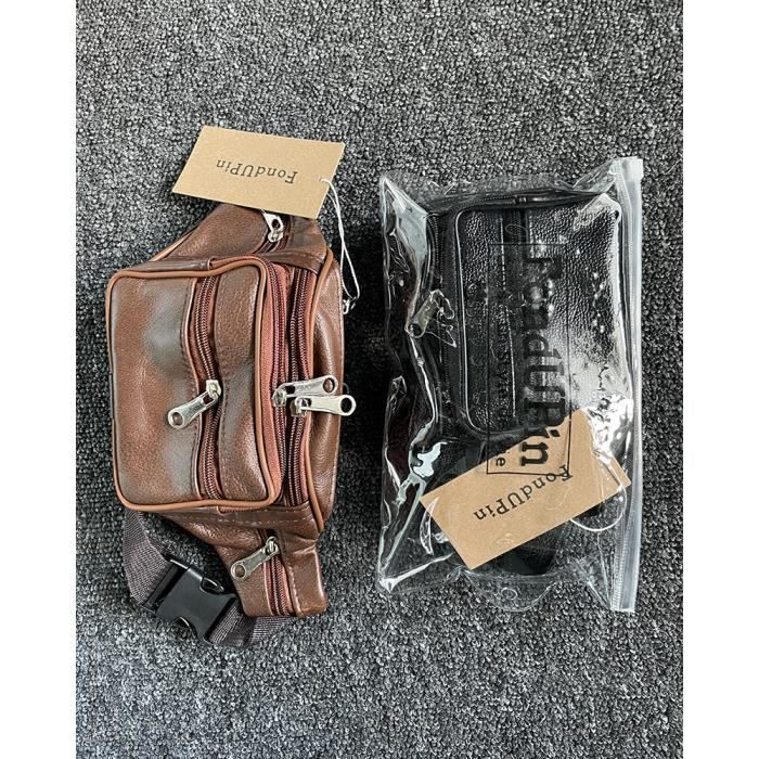 Sac Banane Cuir Homme Femme Unisexe Voyage Randonn e Courir Sport