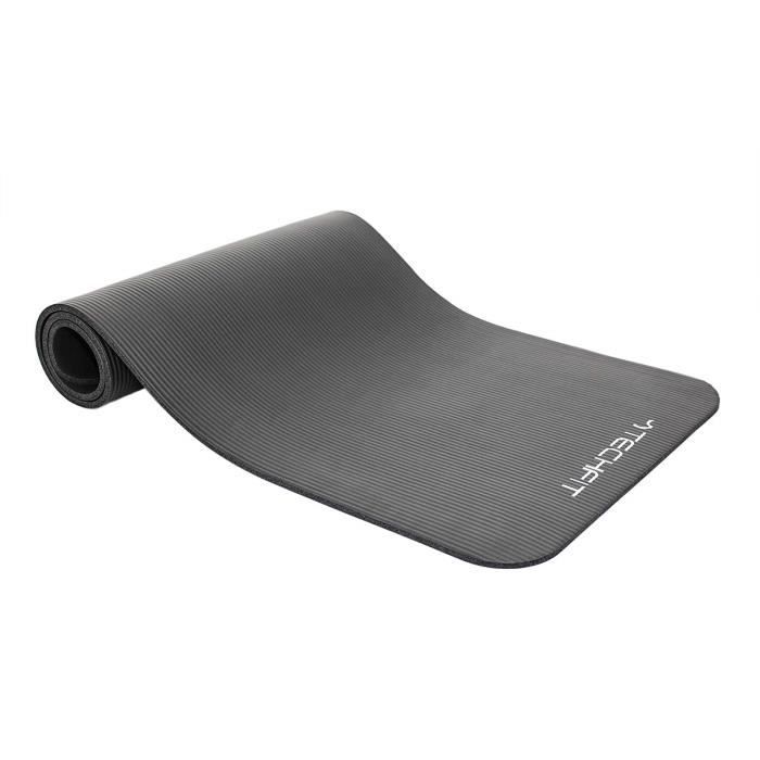 Tapis D'entraînement TREXO 100x50 Cm – PVC Antidérapant, 10 Mm D'épaisseur – Pour Yoga, Pilates, Musculation à Domicile