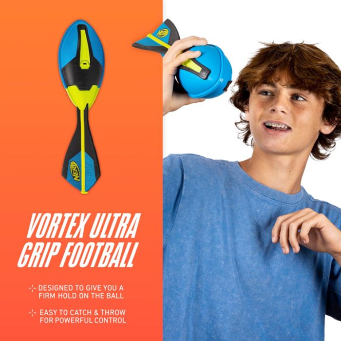 Stock Bureau - NERF Javelot de Lancer VORTEX Sport HOWLER ULTRA GRIP - ORANGE